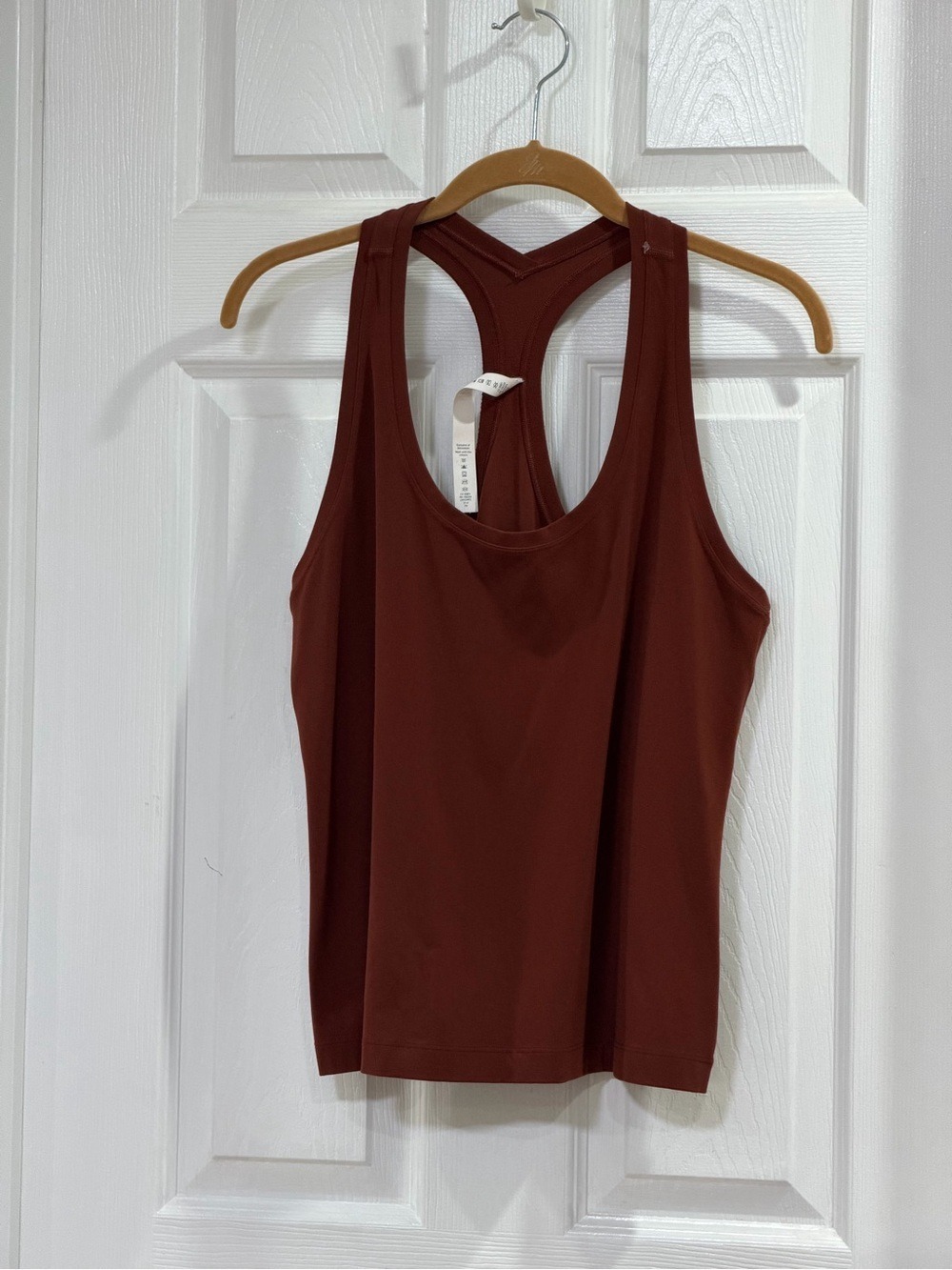 lululemon athletica Women's Tank Top - Rust Brown